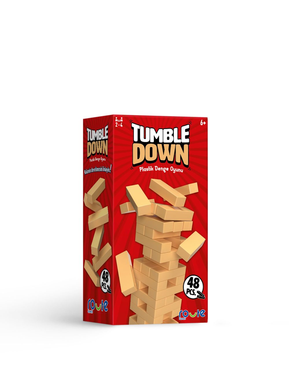 Tumble Down-Natural (Plastik Denge Oyunu)