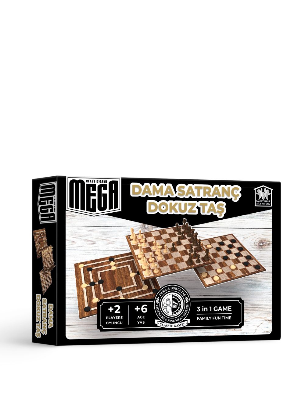 Checkers-Chess-9 Pieces