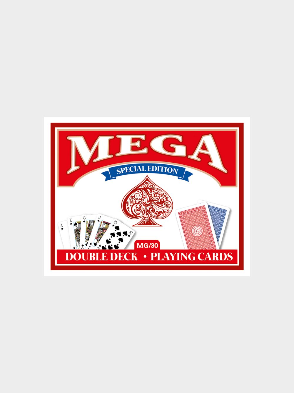 MEGA Double Deck İkili Oyun Kağıdı