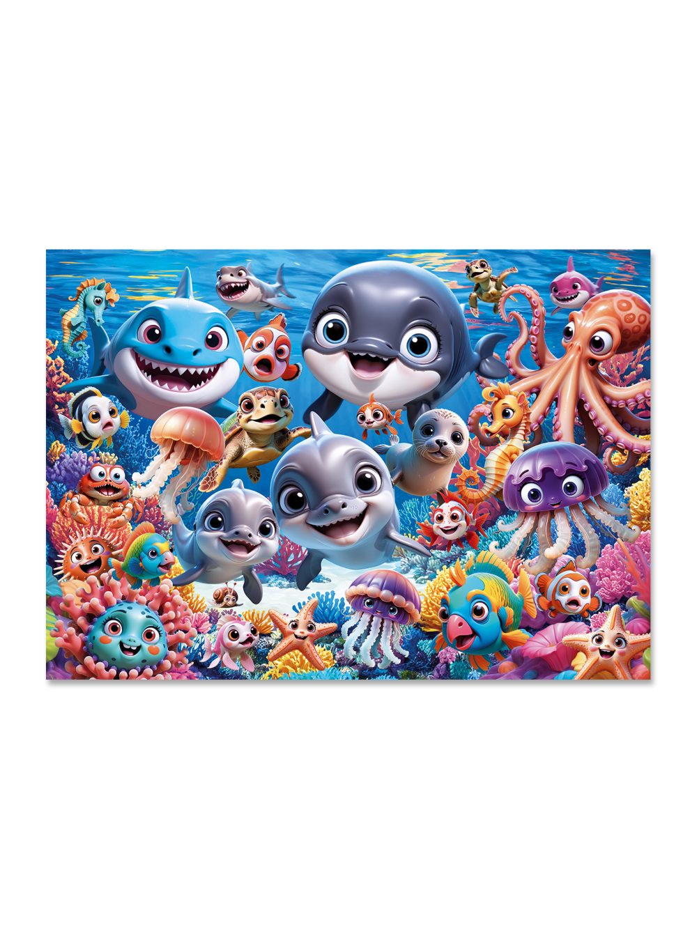 Colorful Ocean (100 Pieces)