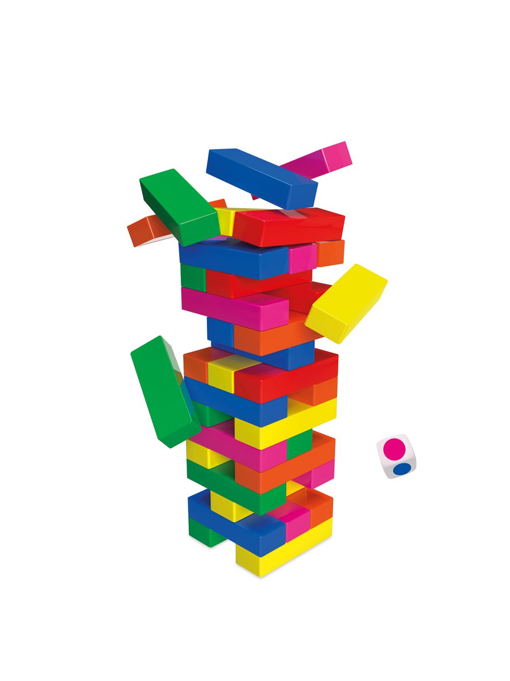 Tumble Down- Color (Plastic Balance Game)